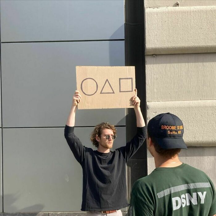 Dude Keeps Protesting Annoying Everyday Things With Funny Signs (30 New Pics)