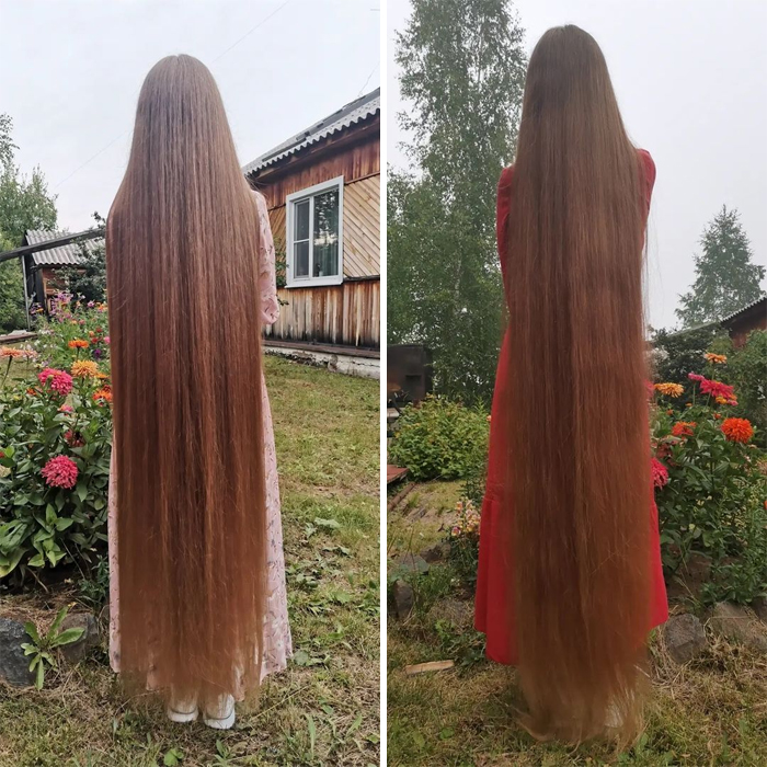 Rapunzel en la vida real: Esta mujer muestra lo que ocurre cuando no te cortas el pelo en 23 años