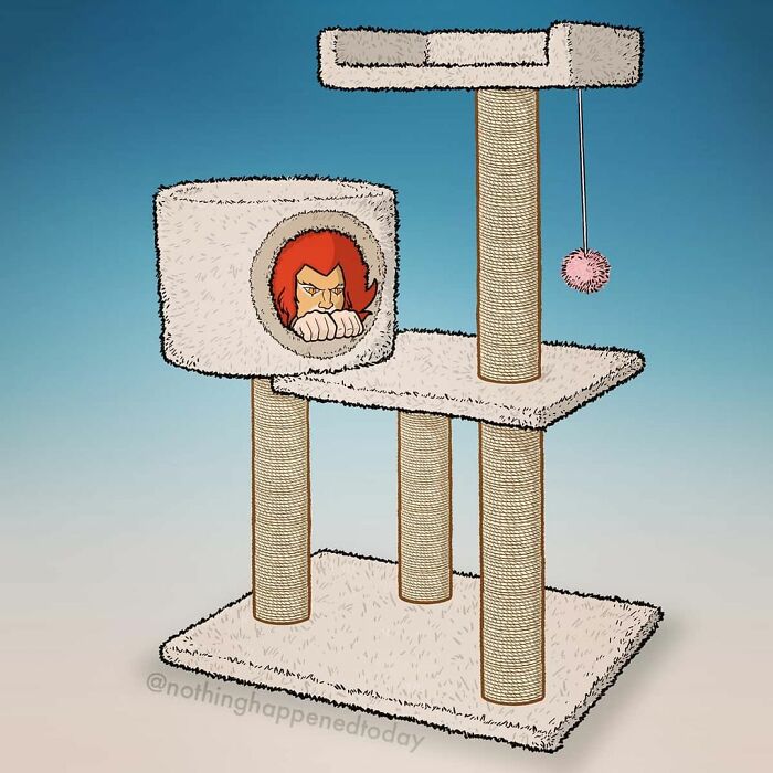 Artist Shows The Simple Lives Of Famous Characters When No One's Looking (30 New Pics)