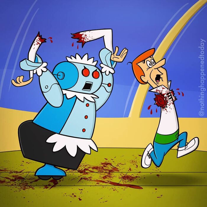 Artist Shows The Simple Lives Of Famous Characters When No One's Looking (30 New Pics)