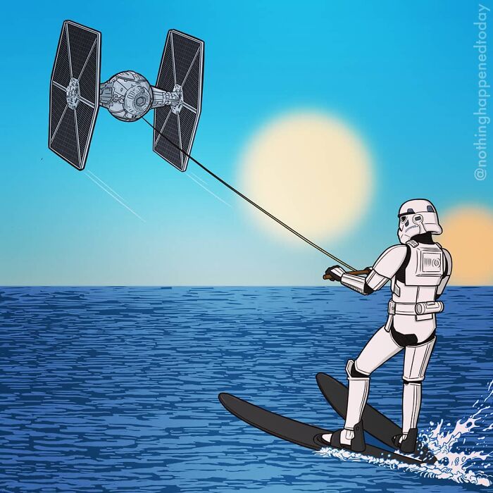 Artist Shows The Simple Lives Of Famous Characters When No One's Looking (30 New Pics)