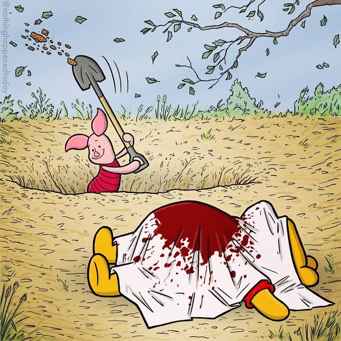 Artist Shows The Simple Lives Of Famous Characters When No One's Looking (30 New Pics)