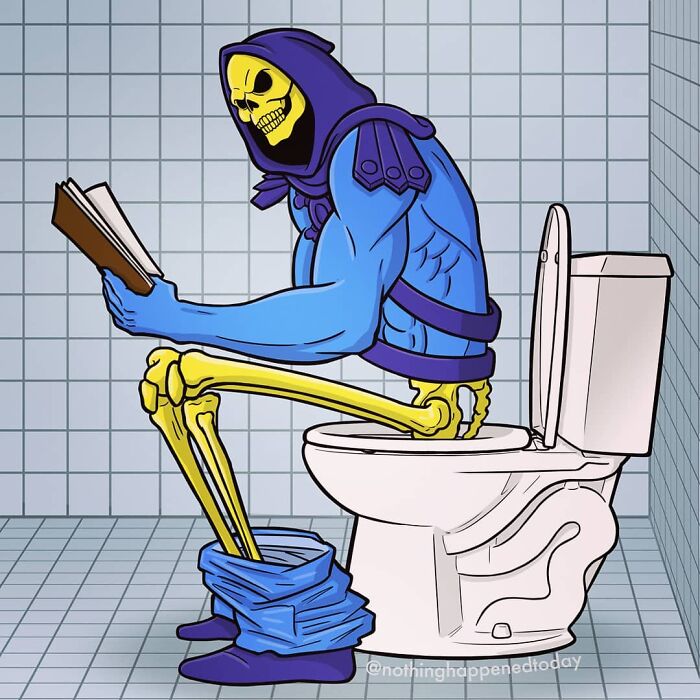 Artist Shows The Simple Lives Of Famous Characters When No One's Looking (30 New Pics)