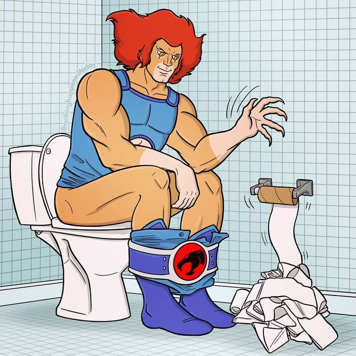 Artist Shows The Simple Lives Of Famous Characters When No One's Looking (30 New Pics)