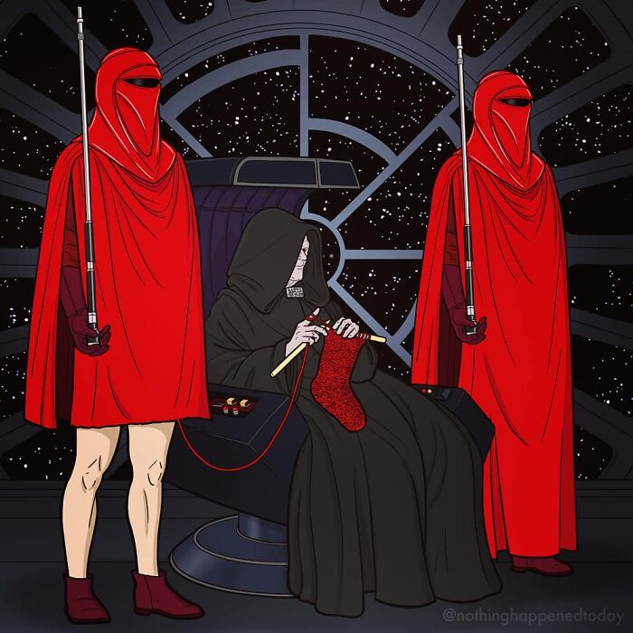 Artist Shows The Simple Lives Of Famous Characters When No One's Looking (30 New Pics)