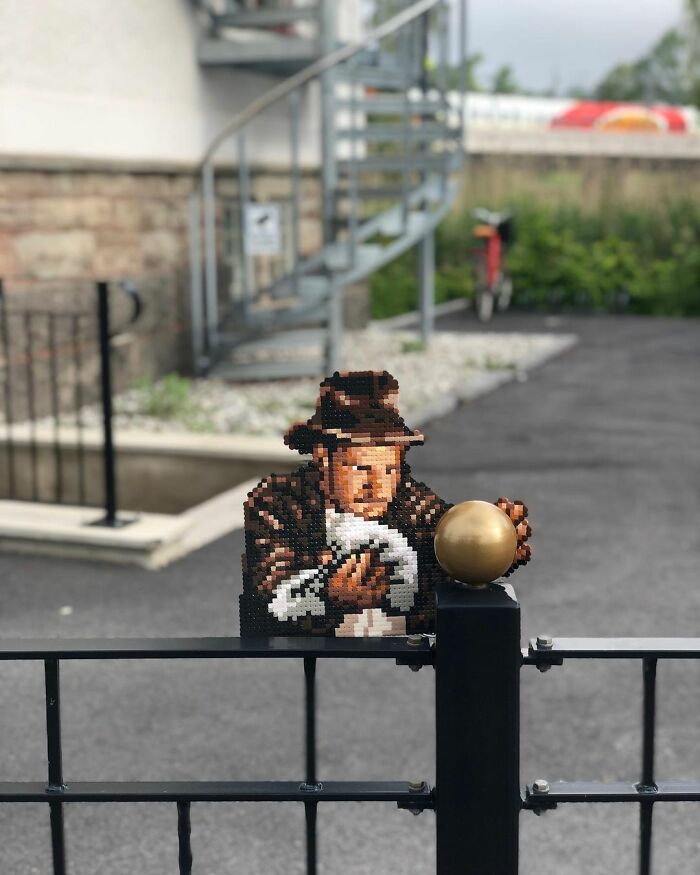 Artist 'Vandalizes' The Streets With His Fun And Unique Pixel Art (30 Pics)