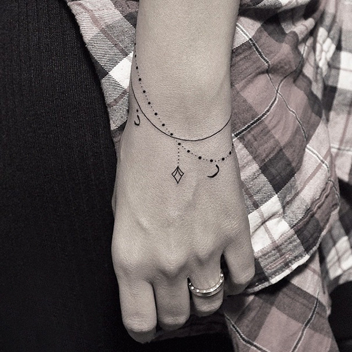 Una pulsera minimalista