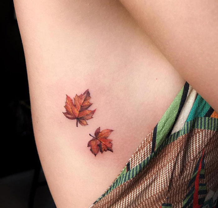 Hojas de otoño