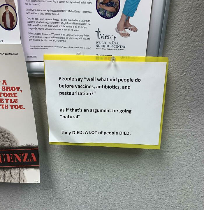 Visto en la consulta de mi doctor