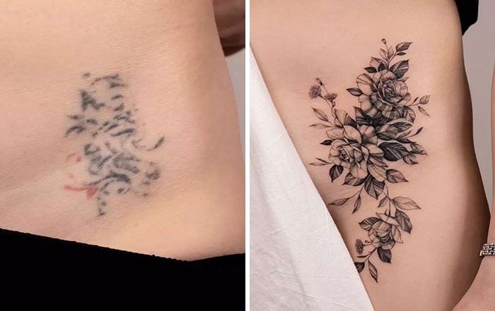 30 Amazing Examples Of Ink Masters Giving Old And Boring Tattoos A Cool Makeover
