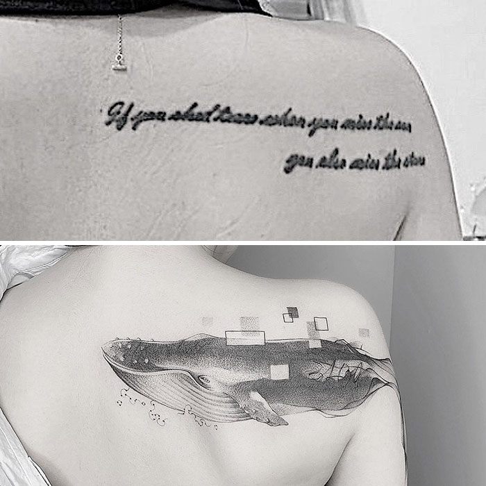 30 Amazing Examples Of Ink Masters Giving Old And Boring Tattoos A Cool Makeover