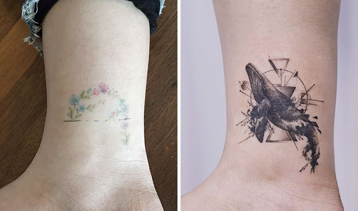 30 Amazing Examples Of Ink Masters Giving Old And Boring Tattoos A Cool Makeover