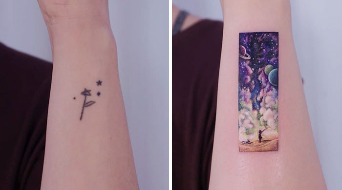 30 Amazing Examples Of Ink Masters Giving Old And Boring Tattoos A Cool Makeover