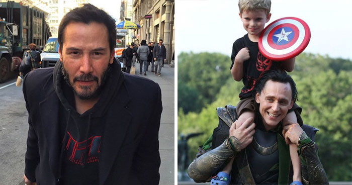 20 Celebridades tan geniales que le alegraron el día a alguien