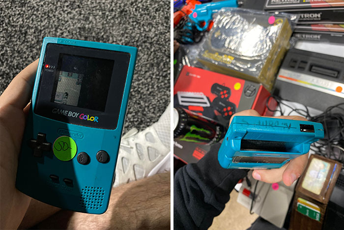 He encontrado mi antigua game boy