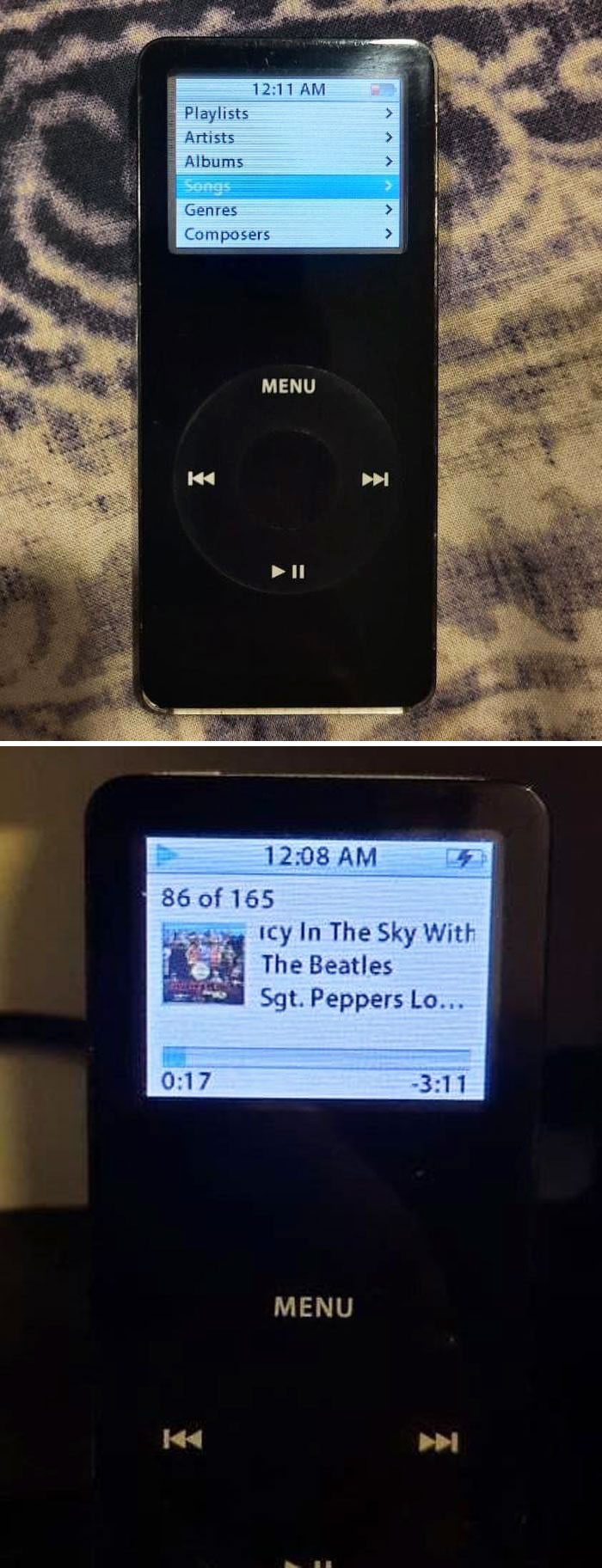 He restaurado mi ipod nano de hace 16 años