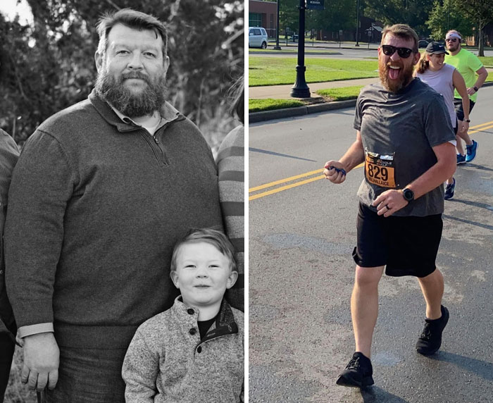 He perdido 90 kilos durante el Covid. Hoy he completado una media maratón