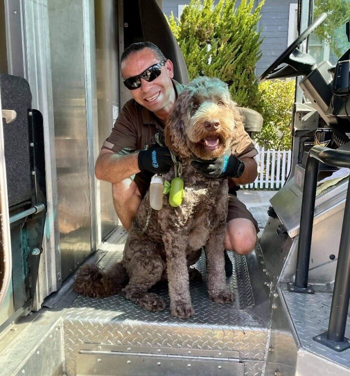 Turns Out, UPS Drivers Have A Facebook Group About Dogs They Meet On Their Routes, And It Will Make Your Day (30 New Pics)