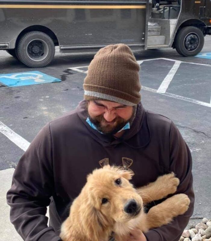 Turns Out, UPS Drivers Have A Facebook Group About Dogs They Meet On Their Routes, And It Will Make Your Day (30 New Pics)