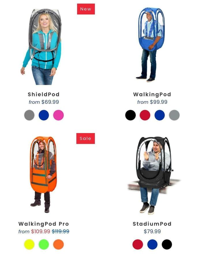 Para los que odian las mascarillas, pero consideran aceptable el aspecto de una cabina de teleférico estrellada