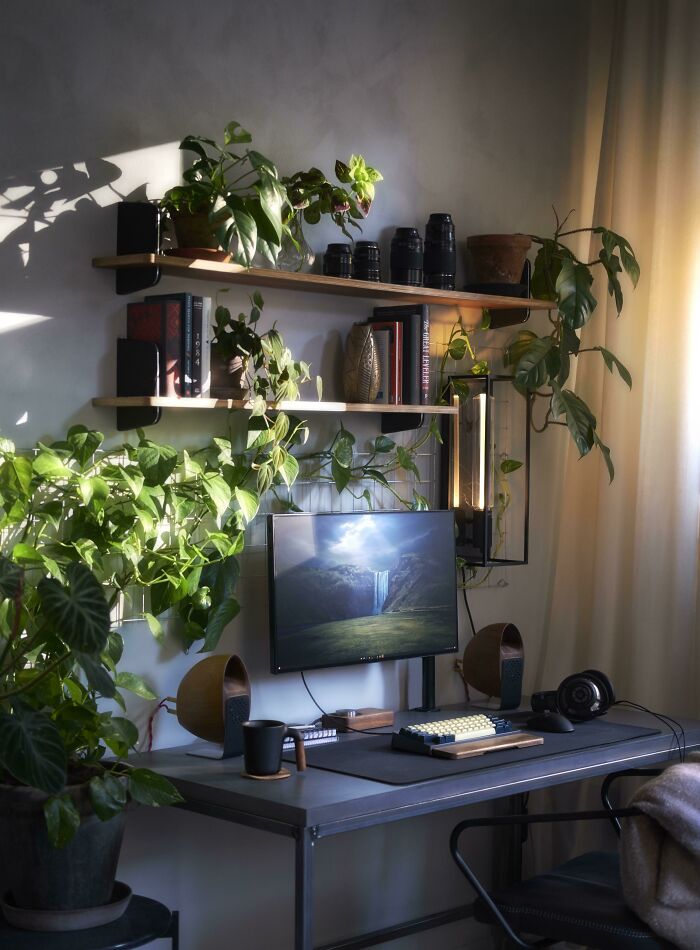 La oficina de mi apartamento nuevo está terminada