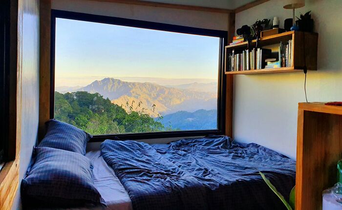 Un lugar pequeño con un gran vista 