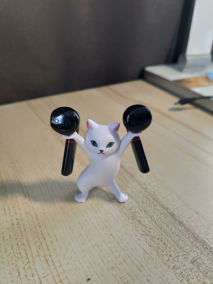 Al usuario del gato bailarín, ¡le presento a mi propio gato bailarín!