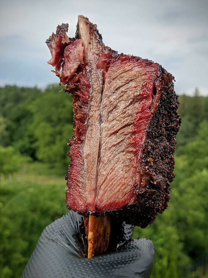 Costillas de res ahumado