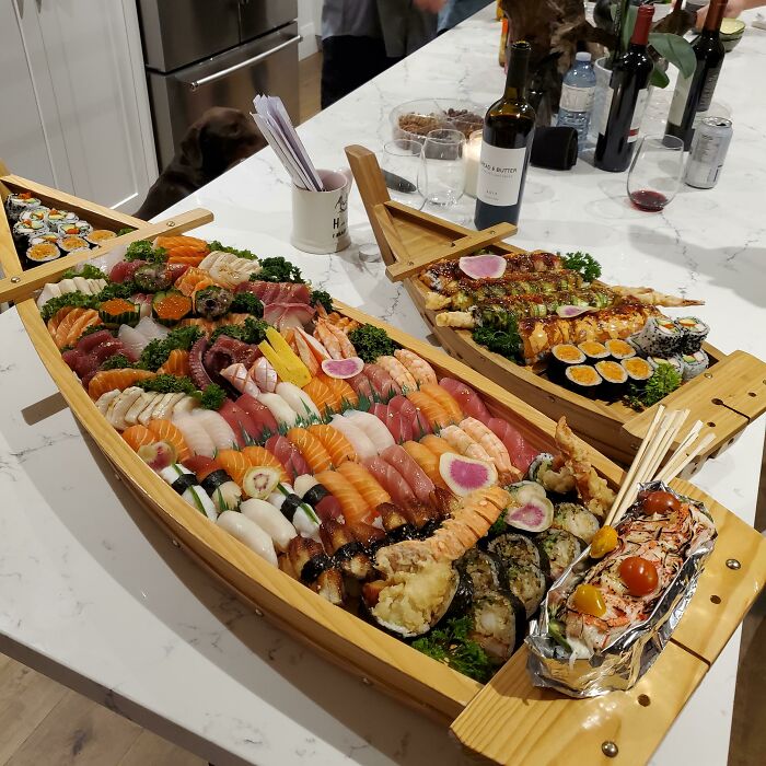 Mi amigo chef me invitó a cenar