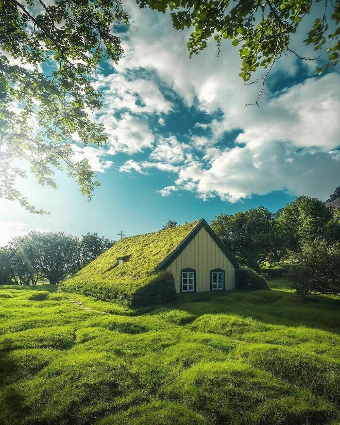 Bonita mañana en Islandia