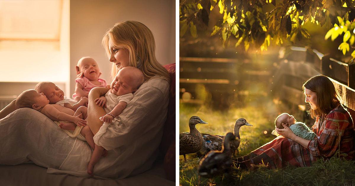 Pregunté a estas madres si podÃa fotografiarlas, y esto es lo que capté (25 fotos)