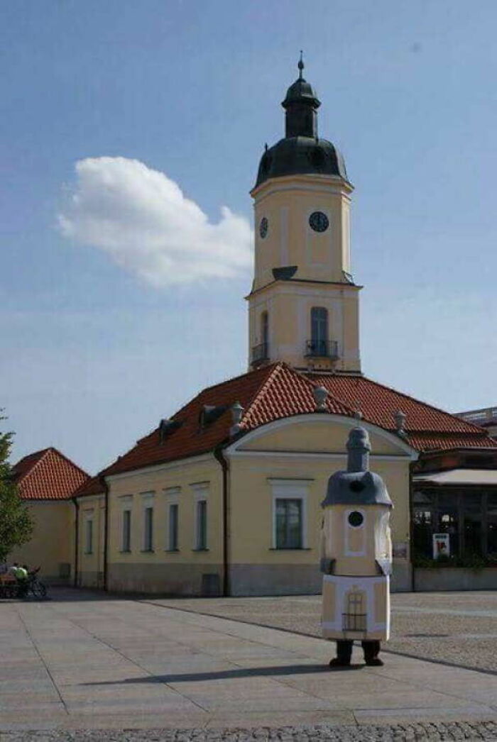 Esta municipalidad tiene una mascota igual a ella misma