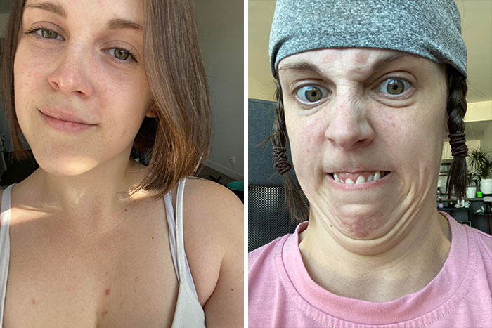 He estado perfeccionando mis caras feas para mostraros esto