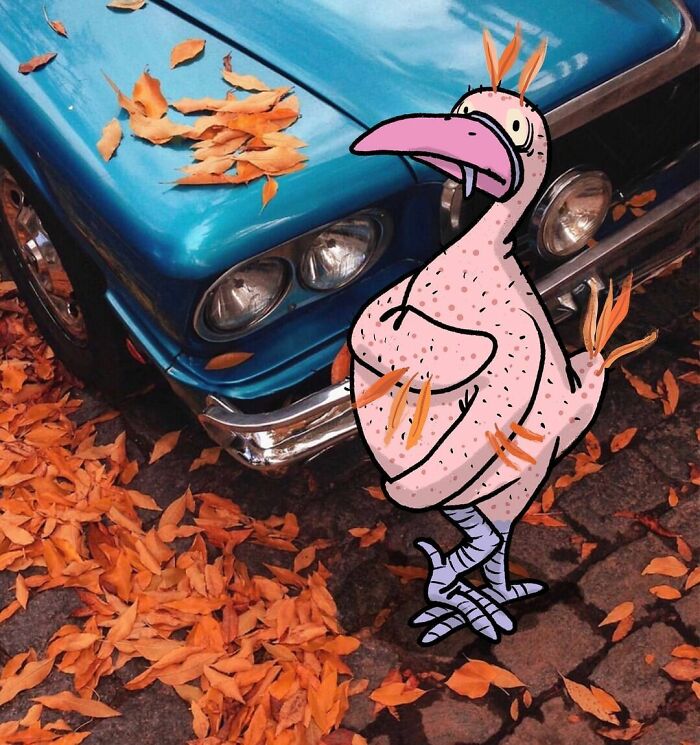 Illustrator Adds Funny Cartoons To Strangers’ Instagram Photos (30 New Pics)