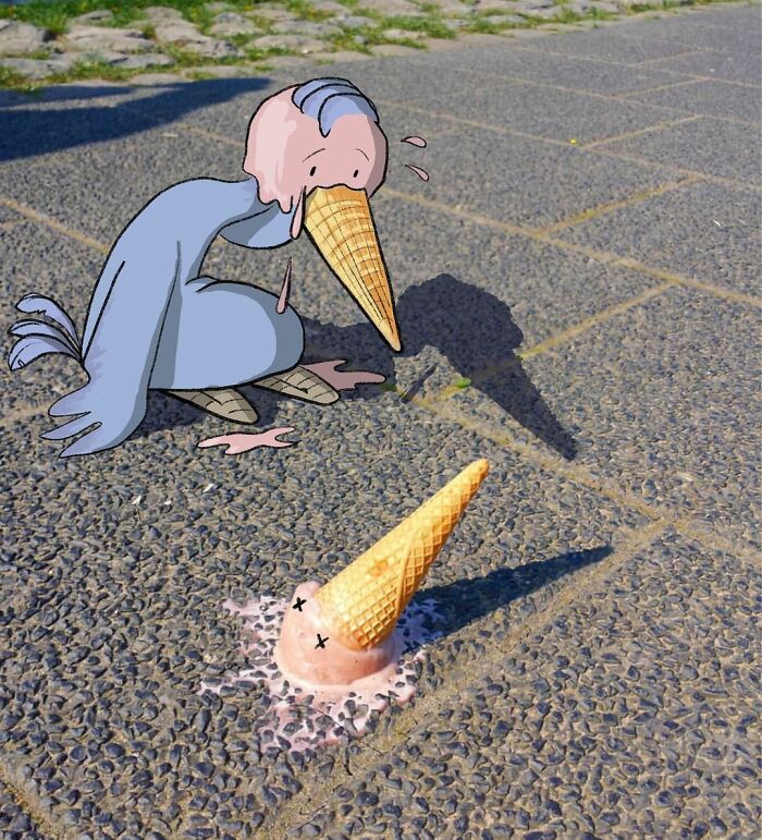 Illustrator Adds Funny Cartoons To Strangers’ Instagram Photos (30 New Pics)