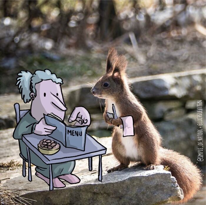 Illustrator Adds Funny Cartoons To Strangers’ Instagram Photos (30 New Pics)
