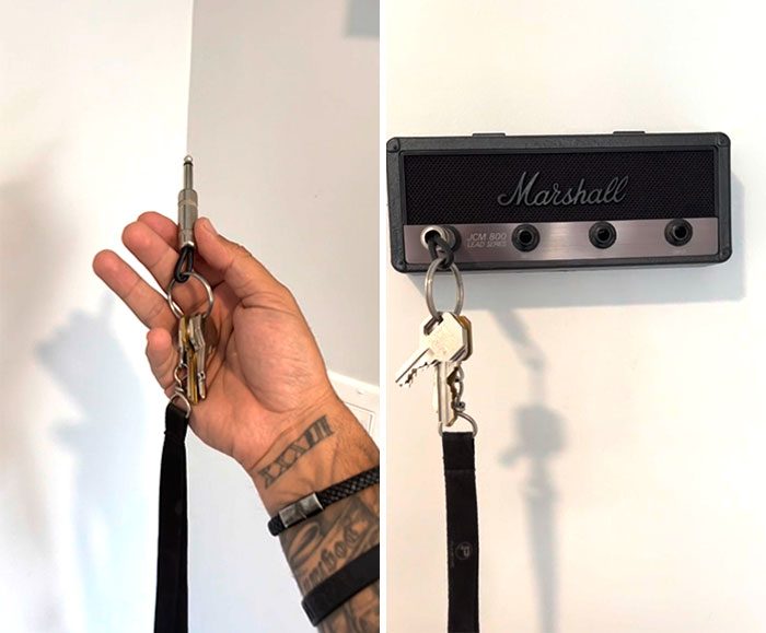 Colgador de llaves de amplificadores Marshall