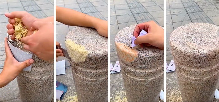 Reparación con ramen