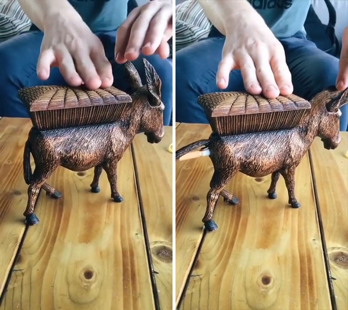 Este dispensador de cigarrillos