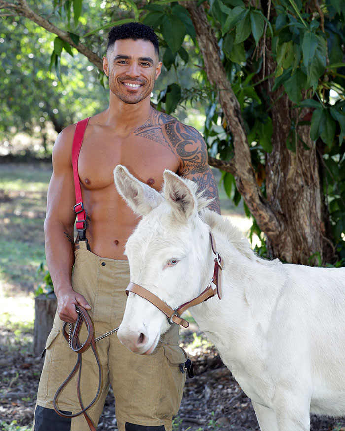The Australian Firefighters Calendar 2022 Is Out With More Shirtless Heroes And Adorable Animals (28 Pics)