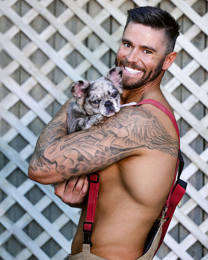 The Australian Firefighters Calendar 2022 Is Out With More Shirtless Heroes And Adorable Animals (28 Pics)