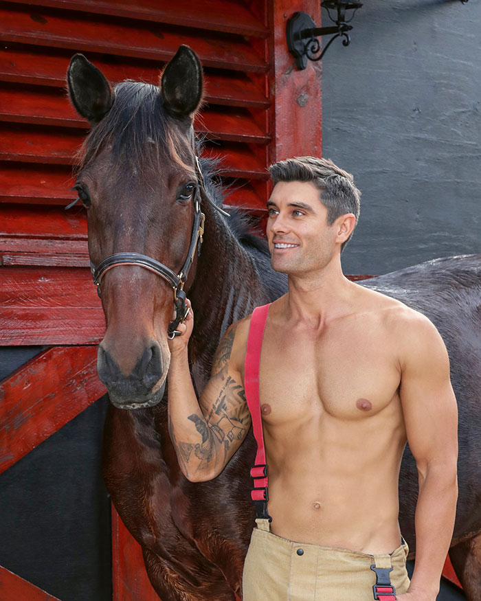 The Australian Firefighters Calendar 2022 Is Out With More Shirtless Heroes And Adorable Animals (28 Pics)