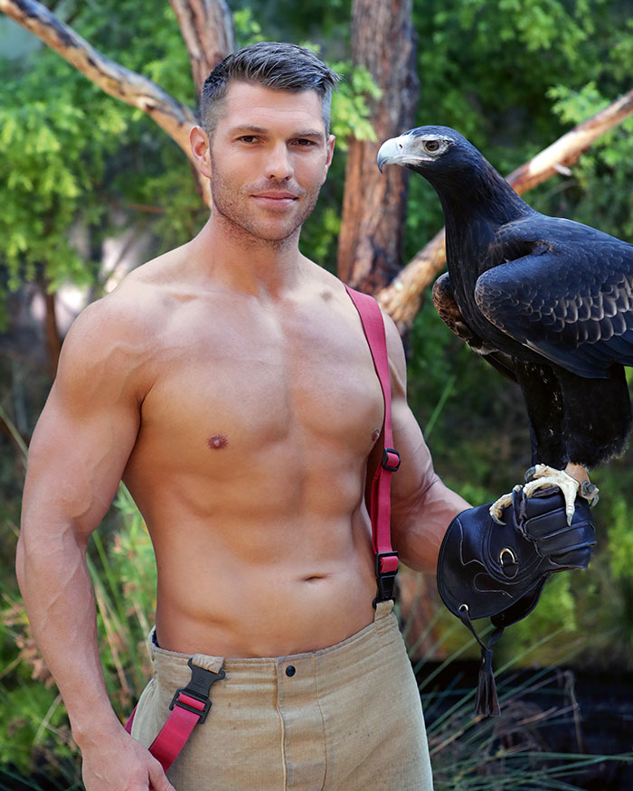 The Australian Firefighters Calendar 2022 Is Out With More Shirtless Heroes And Adorable Animals (28 Pics)