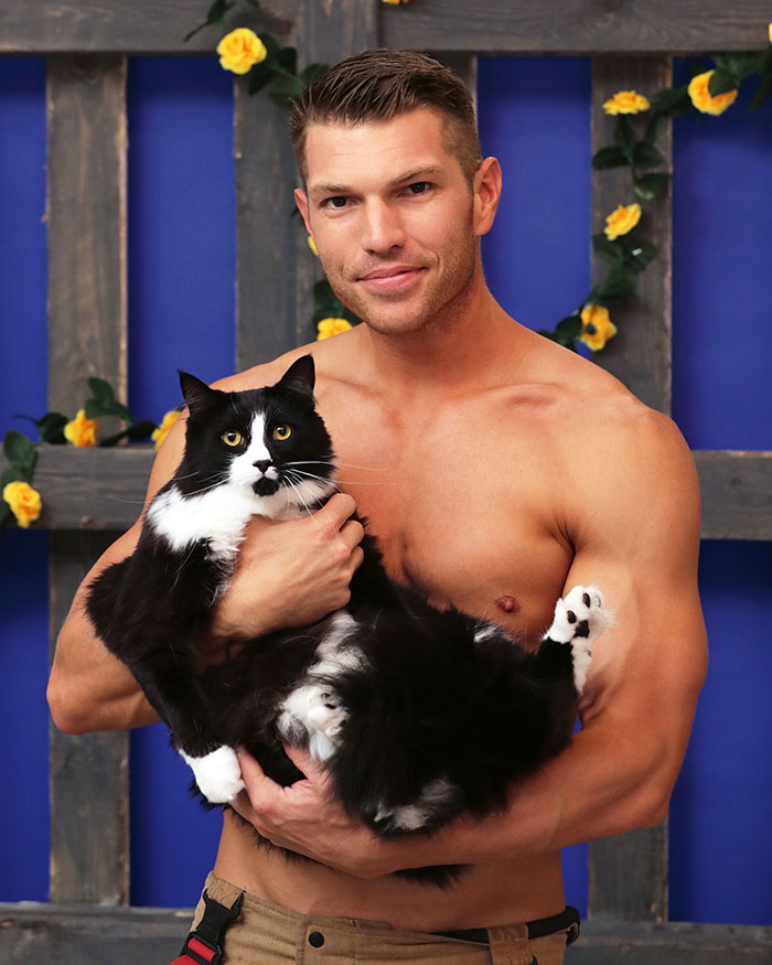 The Australian Firefighters Calendar 2022 Is Out With More Shirtless Heroes And Adorable Animals (28 Pics)