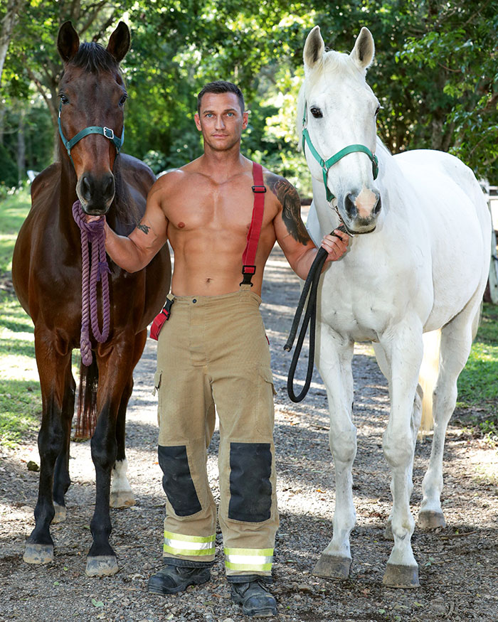 The Australian Firefighters Calendar 2022 Is Out With More Shirtless Heroes And Adorable Animals (28 Pics)