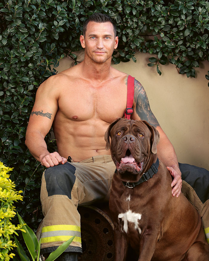 The Australian Firefighters Calendar 2022 Is Out With More Shirtless Heroes And Adorable Animals (28 Pics)