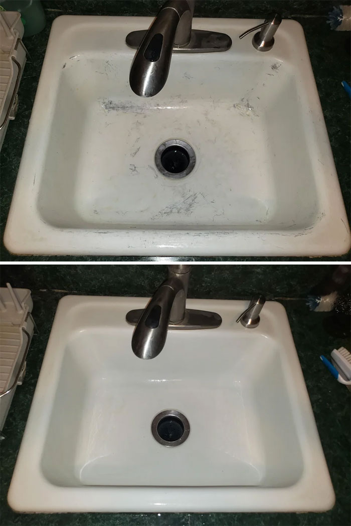 A nadie le importa, pero pensé que este grupo podría apreciar mi increíble primera experiencia usando un limpiador Bar Keepers Friend