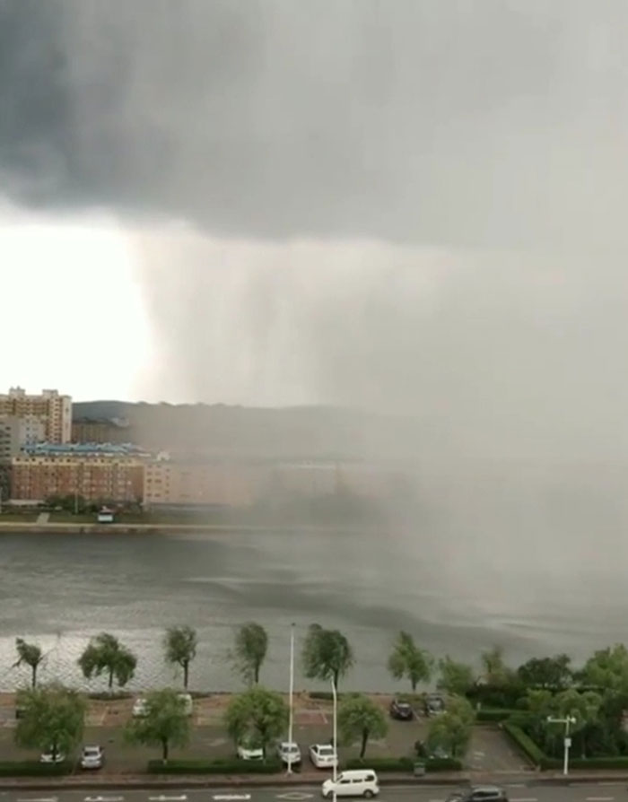 El borde de una tormenta