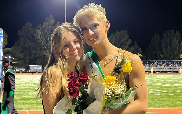 Este es Zachary Willmore, el primer chico en convertirse en reina del baile de homecoming