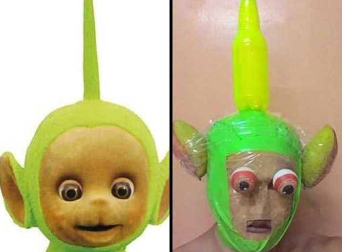 Este horroroso Teletubby